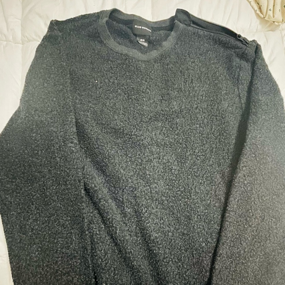 Club Monaco  shoulder zipper sweater